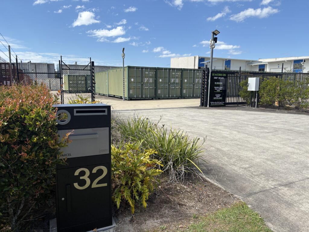 Self Storage Coolum welcome to 32 Access Crescent scaled