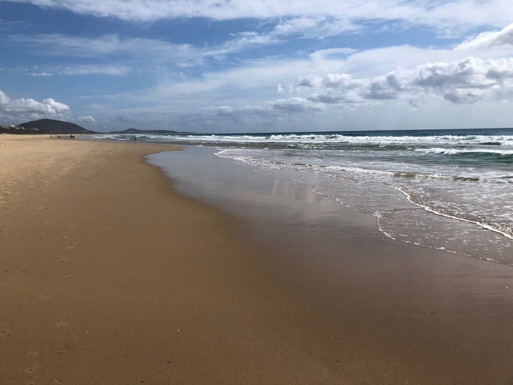 Marcoola beach
