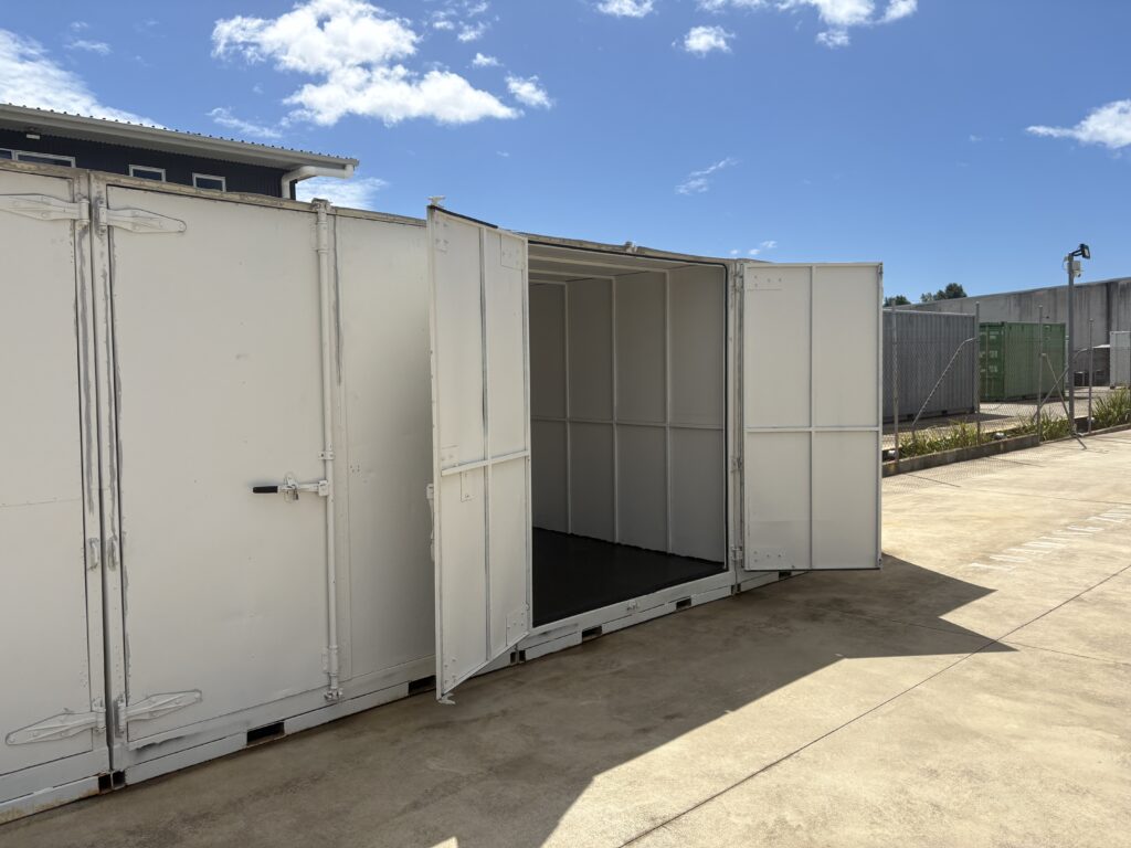 Drive-up small storage units at Self Storage Coolum
